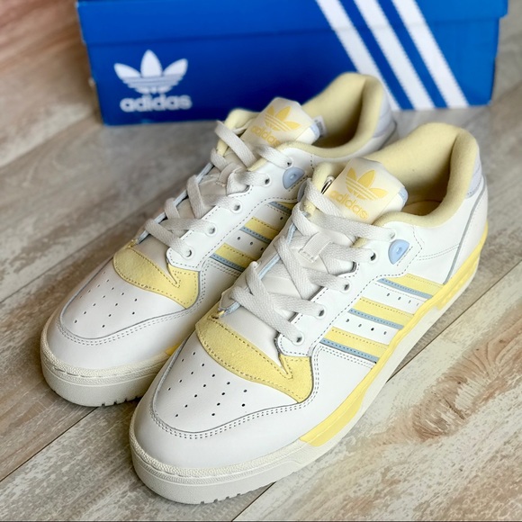 adidas rivalry low easy yellow